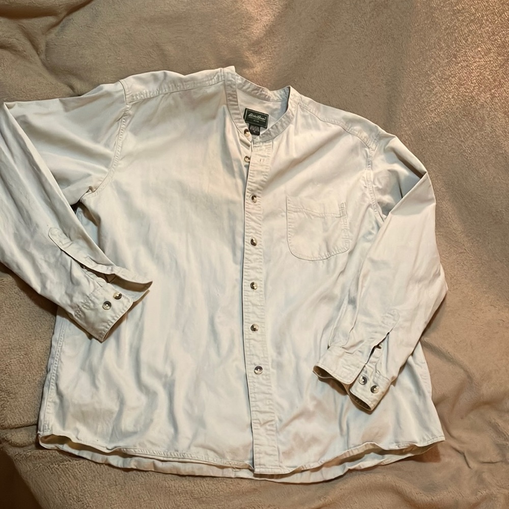 eddie bauer XL cotton button down